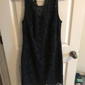 Banana Republic navy blue dress